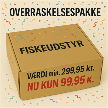 Overraskelsespakke – Fiskeudstyr